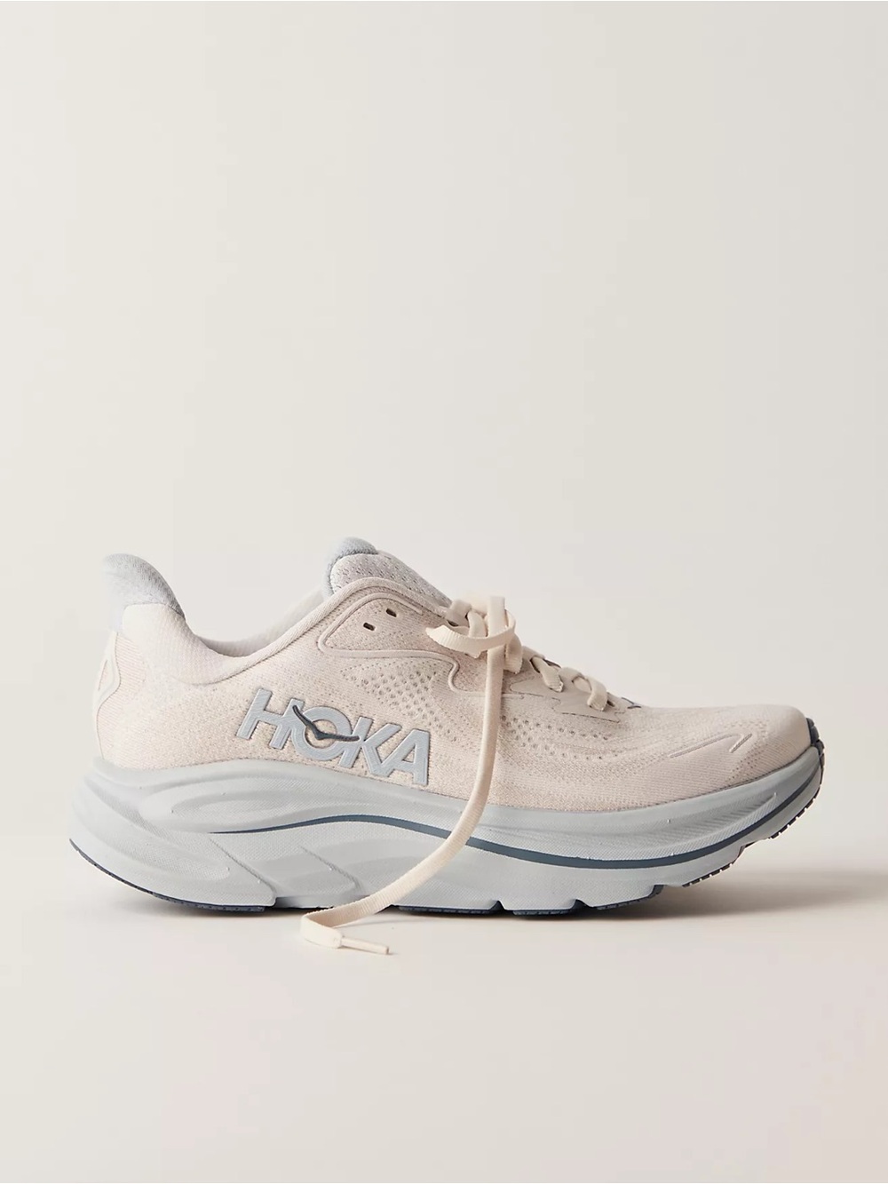 New Hoka Clifton 10 Sneakers Grout / Mineral Blue - Picture 2 of 7